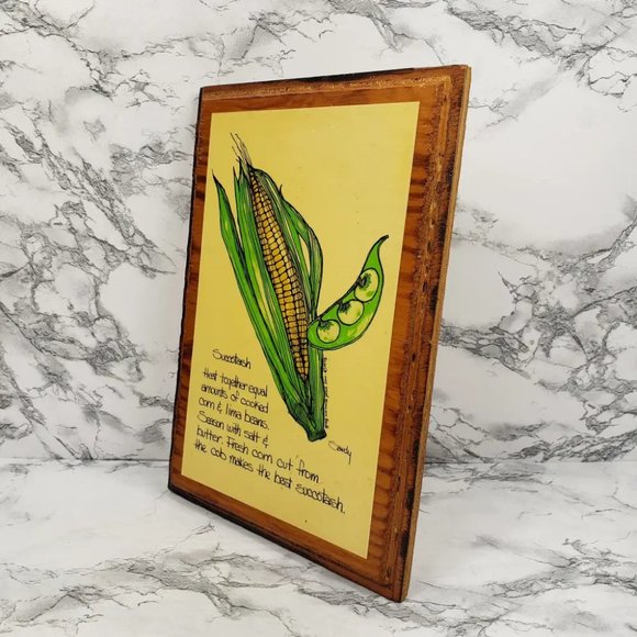 Macy's Greg Wallace Kitchen Wall Decor Vintage - Picture 5 of 11